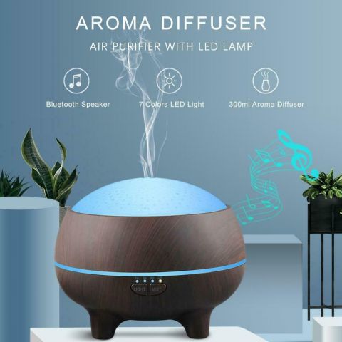 Aroma Diffuser with Bluetooth Speaker