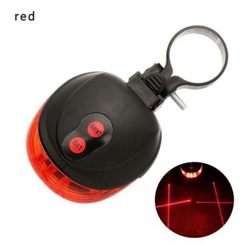 Bike Safety Tail Light-Red 