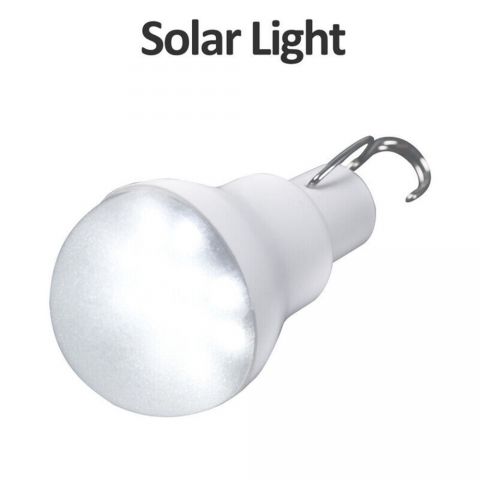 LED Solar Panel Powered Tent Lamp