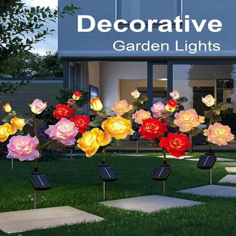 Waterproof & Solar Color Landscape Garden Lights