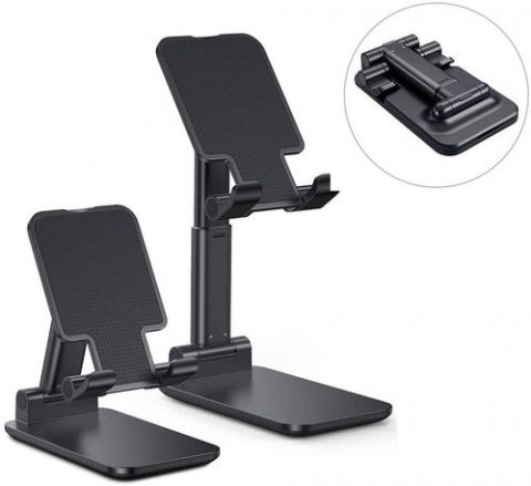 Desktop Mobile Stand Black