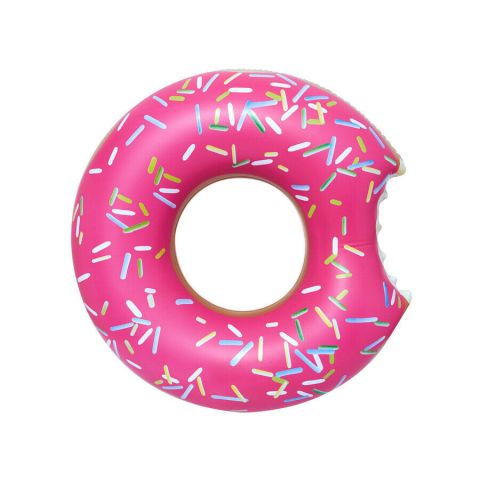 Inflatable Donut pool Floats-Pink