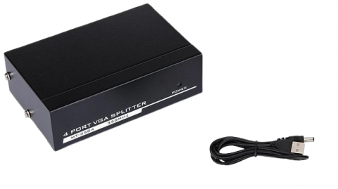 4 Port 200MHz VGA SPLITTER