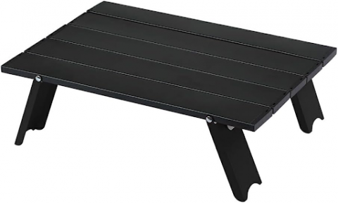 WESTTUNE Compact & Portable Aluminum Table – Foldable, Durable