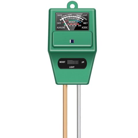 3-In-1 Soil PH And Moisture Meter