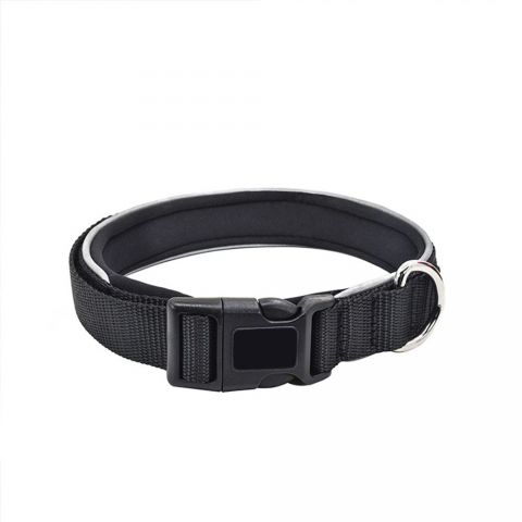 Pet Collar -Black-Medium