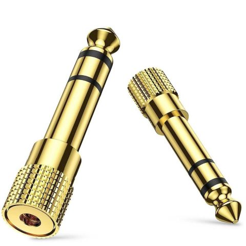 6.35mm 1/4" Male to 3.5mm 1/8" Female  Adapter
