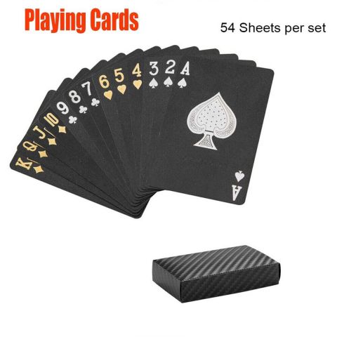 1 Decks Waterproof Plastic Playing Cards