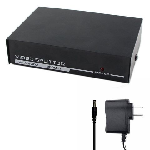 2Port 200MHz VGA Splitter