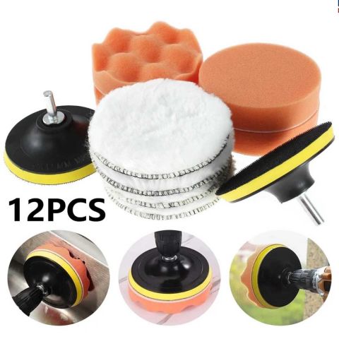 12pcs 4 Inch Polishing Pads Set