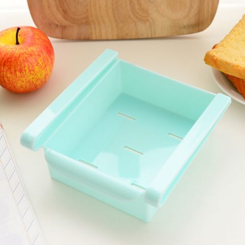 Fridge Organizer Storage Shelf-Blue