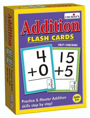 Educational Addition - Flash Card