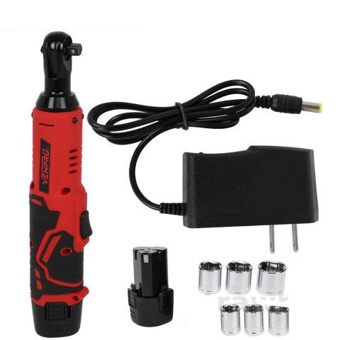12V Electric Cordless Right Ratchet 3/8 "